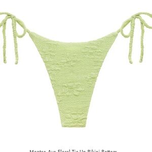 NWT!! Montce Avo Floral Tie Bottom